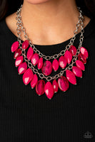 Palm Beach Beauty - Pink Necklace