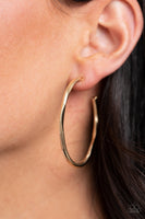 Spitfire - Gold Hoop Earrings