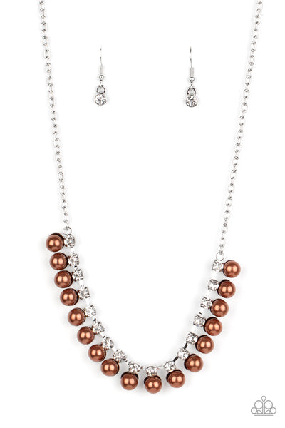 Frozen in TIMELESS - Brown Necklace