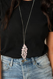 Take a Final BOUGH - Pink Necklace