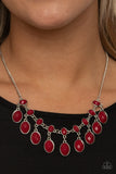 Lady of the POWERHOUSE - Red Necklace