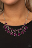 Lady of the POWERHOUSE - Purple Necklace
