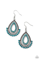 Castle Collection - Blue Earrings
