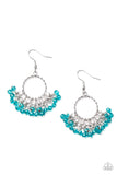 Charmingly Cabaret - Blue Earrings