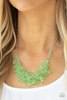 Let The Festivities Begin - Green Necklace