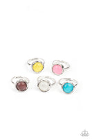 Starlet Shimmer Rings - Colorful Cat's Eye