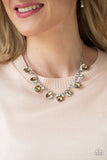 BLING to Attention - Brown Necklace