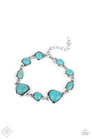 Eco-Friendly Fashionista - Blue Bracelet