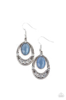 Serene Shimmer - Blue Earrings
