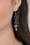 Modern Day Artifact - Blue Earrings