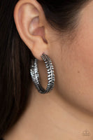 Laurel Gardens - Silver Hoop Earrings