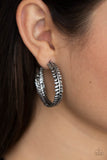 Laurel Gardens - Silver Hoop Earrings