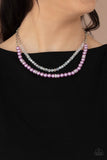 Parisian Princess - Purple Necklace