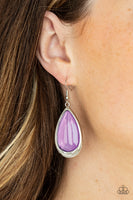 A World To SEER - Purple Earrings