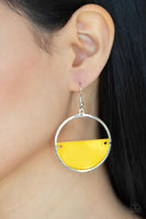 Seashore Vibes - Yellow Earrings