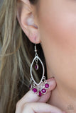 Glassy Grotto - Purple Earrings