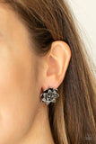 Water Lily Love - Silver Post Earrings