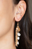 Stone Sensation - Gold Earrings
