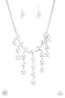 Spotlight Stunner - White Necklace