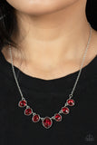 Material Girl Glamour - Red Necklace