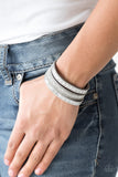 Fashion Fanatic - Silver Wrap Bracelet