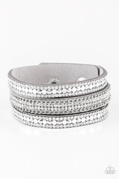 Fashion Fanatic - Silver Wrap Bracelet